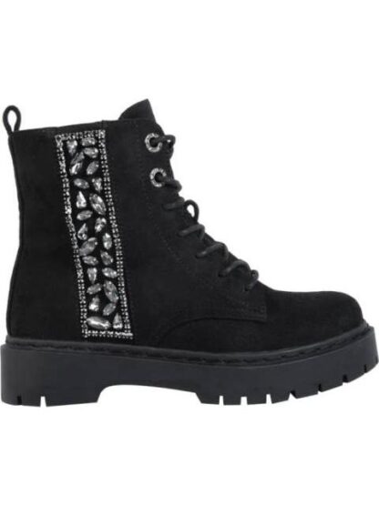 BOTA CON PEDRERIA NEGRO VIVIS SHOES KIDS