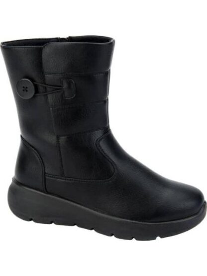 BOTA CONFORT DETALLE BOTON NEGRO SHOSH - Image 2