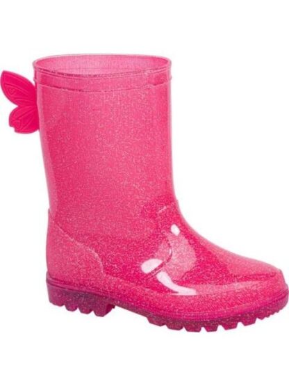 BOTA DE LLUVIA MARIPOSA ROSA VIVIS SHOES KIDS - Image 2