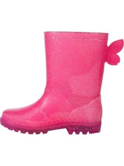 BOTA DE LLUVIA MARIPOSA ROSA VIVIS SHOES KIDS - Image 5
