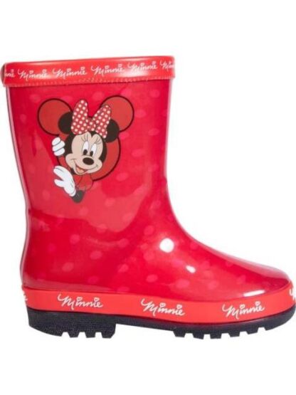 BOTA DE LLUVIA MINNIE MOUSE ROJO MINNIE MOUSE