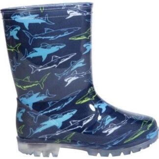 BOTA DE LLUVIA TIBURON AZUL SCHATZ KIDS
