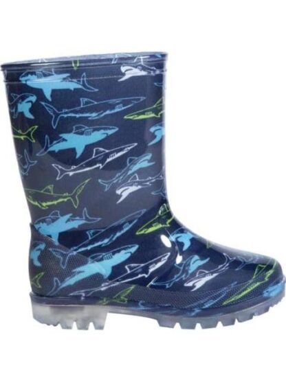 BOTA DE LLUVIA TIBURON AZUL SCHATZ KIDS