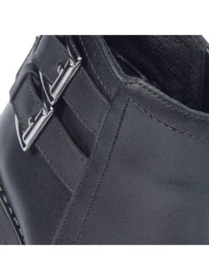 BOTA DE PIEL VACUNO CON HEBILLAS NEGRO VIVIS SHOES - Image 6