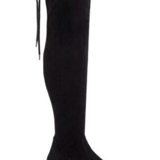 BOTA EXTRA LARGA ANTE STRETCH TACON PLACA NEGRO TIERRA BENDITA