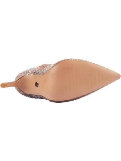 BOTA EXTRA LARGA CON PEDRERIA TAUPE THALIA SODI - Image 4