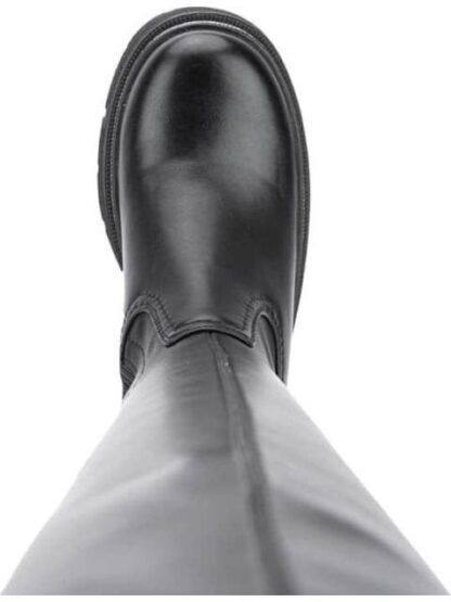 BOTA EXTRA LARGA STRETCH NEGRO TIERRA BENDITA - Image 3