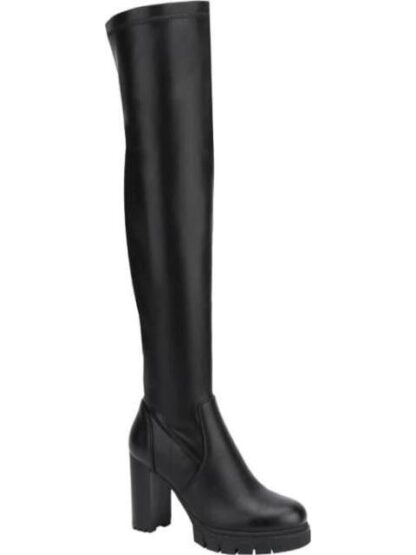BOTA EXTRA LARGA TACON ALTO NEGRO SAO PAULO - Image 2