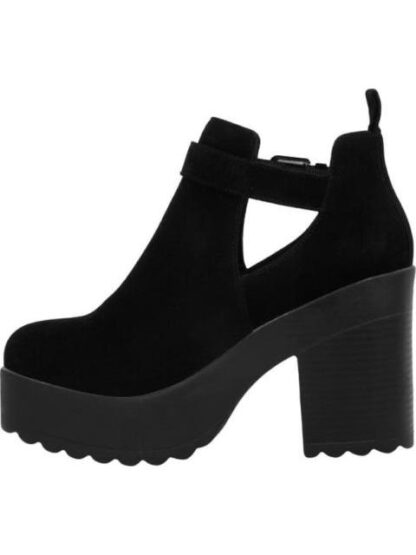 BOTA GAMUZA CON PLATAFORMA NEGRO TIERRA BENDITA - Image 5