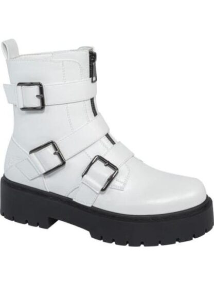 BOTA HEBILLAS SUELA TRACK BLANCO GOODYEAR - Image 2