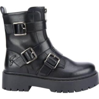 BOTA HEBILLAS SUELA TRACK NEGRO GOODYEAR