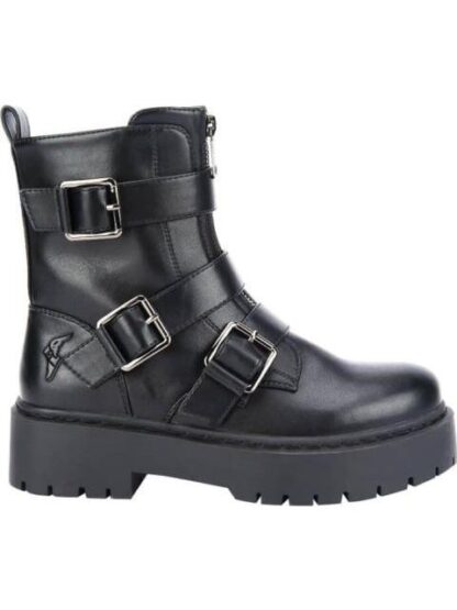 BOTA HEBILLAS SUELA TRACK NEGRO GOODYEAR