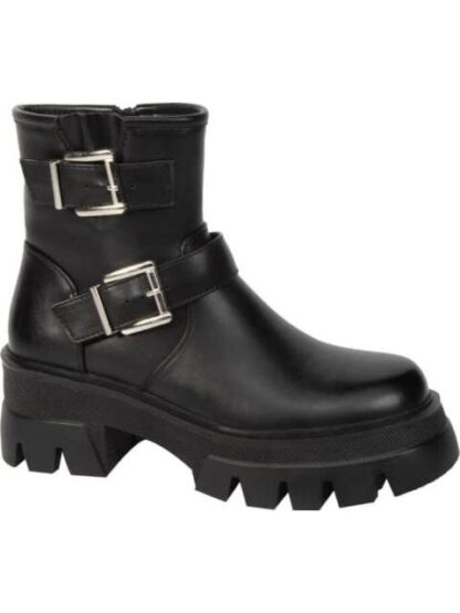 BOTA HEBILLAS SUELA TRACK NEGRO GOODYEAR - Image 2