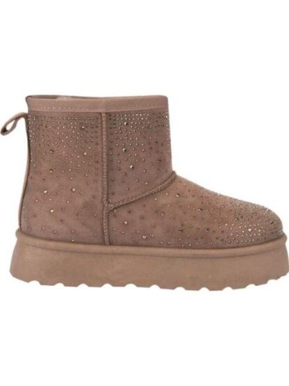 BOTA INVERNAL CON PEDRERIA CAFE VIVIS SHOES KIDS
