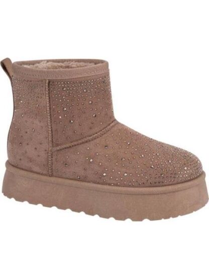 BOTA INVERNAL CON PEDRERIA CAFE VIVIS SHOES KIDS - Image 2