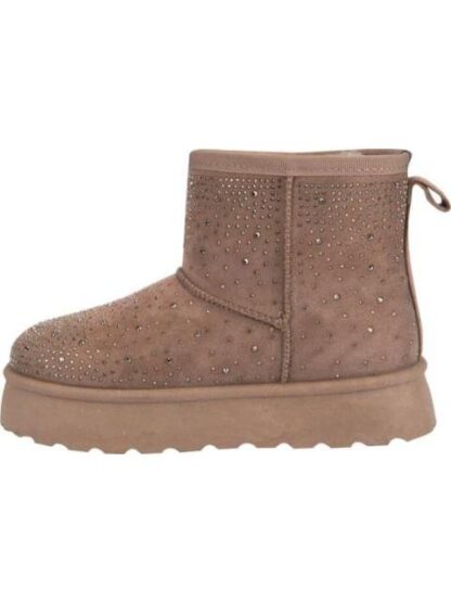 BOTA INVERNAL CON PEDRERIA CAFE VIVIS SHOES KIDS - Image 5