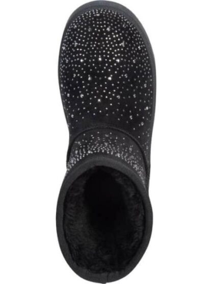 BOTA INVERNAL CON PEDRERIA NEGRO VIVIS SHOES KIDS - Image 3