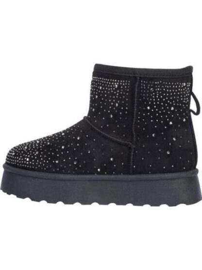 BOTA INVERNAL CON PEDRERIA NEGRO VIVIS SHOES KIDS - Image 5