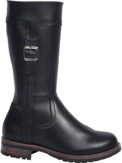 BOTA LARGA DE PIEL NEGRO VIVIS SHOES KIDS