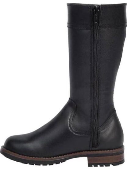 BOTA LARGA DE PIEL NEGRO VIVIS SHOES KIDS - Image 5