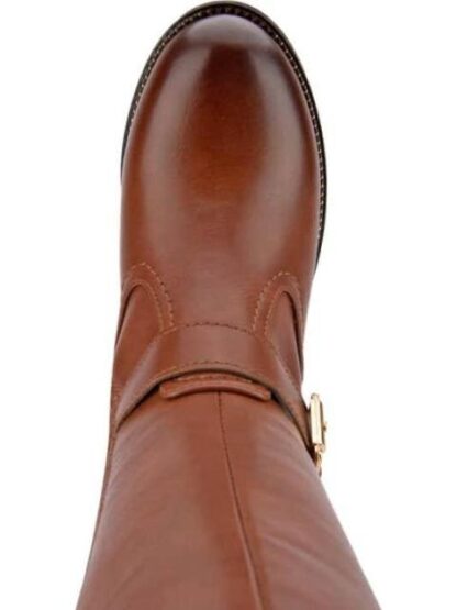 BOTA LARGA HEBILLAS COGNAC VIVIS SHOES KIDS - Image 3