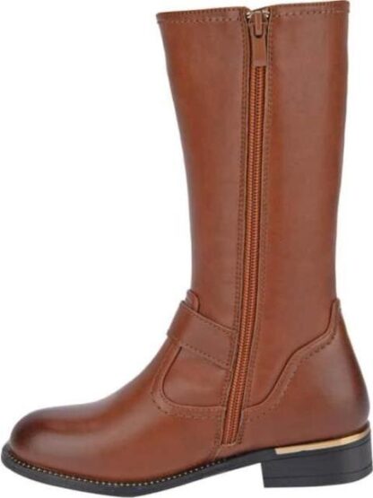 BOTA LARGA HEBILLAS COGNAC VIVIS SHOES KIDS - Image 5