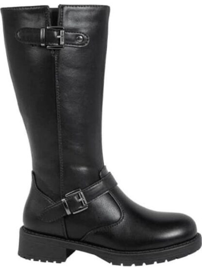 BOTA LARGA HEBILLAS NEGRO VIVIS SHOES KIDS