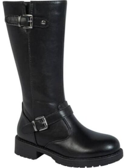 BOTA LARGA HEBILLAS NEGRO VIVIS SHOES KIDS - Image 2