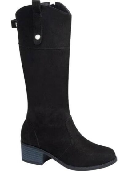 BOTA LARGA TACON BAJO NEGRO TROPICANA N - Image 2