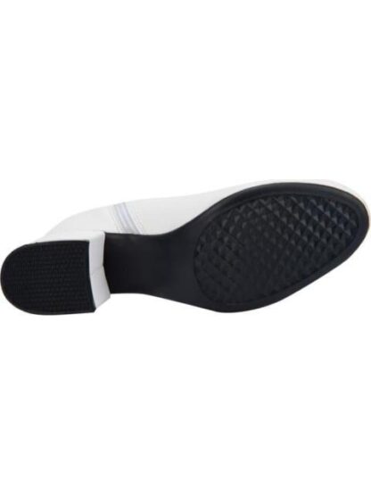 BOTA LISA TACON CUADRADO BLANCO YAELI - Image 3