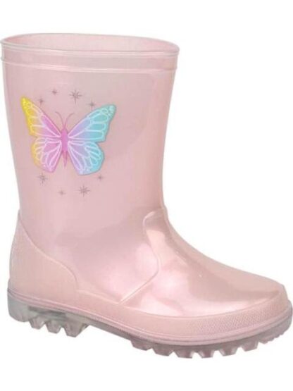 BOTA LLUVIA CON LUCES ROSA VIVIS SHOES KIDS - Image 2