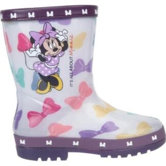 BOTA LLUVIA MINNIE BLANCO MINNIE MOUSE