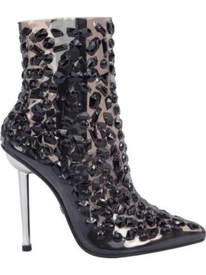 BOTA MICA CON PEDRERIA VERDE CAMUFLAJE THALIA SODI