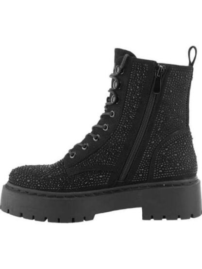 BOTA MILITAR CON PEDRERIA SUELA TRACK NEGRO BELINDA PEREGRIN - Image 4