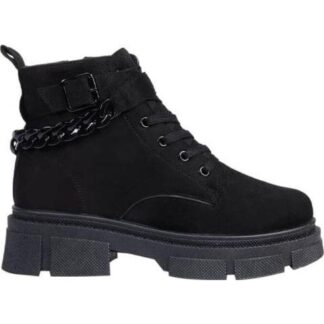 BOTA MILITAR CADENA SUELA TRACK NEGRO TIERRA BENDITA