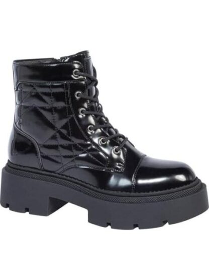 BOTA MILITAR CAPITONADA NEGRO GOODYEAR - Image 2