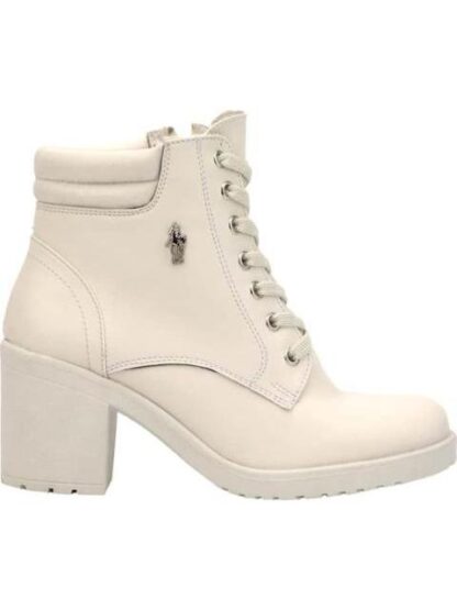 BOTA MILITAR CON AGUJETA BEIGE/HUESO HPC POLO