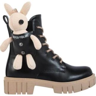 BOTA MILITAR CONEJO NEGRO VIVIS SHOES KIDS
