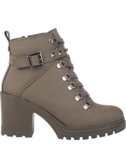 BOTA MILITAR CORREA ESTOPEROLES VERDE THALIA SODI