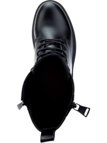 BOTA MILITAR FRASE LATERAL NEGRO BELINDA PEREGRIN - Image 3