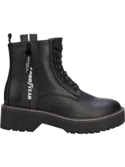 BOTA MILITAR FRASE LATERAL NEGRO GOODYEAR