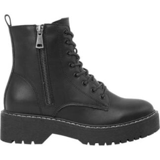BOTA MILITAR PIEL VACUNO SUELA TRACK NEGRO GOODYEAR