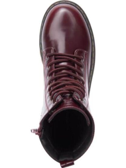 BOTA MILITAR PU CON PLATAFORMA VINO GOODYEAR - Image 3
