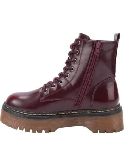 BOTA MILITAR PU CON PLATAFORMA VINO GOODYEAR - Image 5