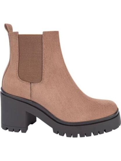 BOTA MOTO CHELSEA TACON MEDIO TAUPE GOODYEAR - Image 2