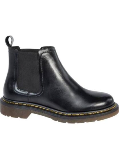 BOTA DE PIEL NEGRO VICENZA - Image 2
