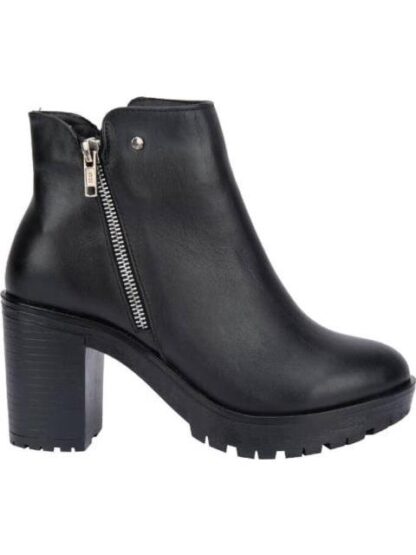 BOTA PIEL VACUNO SUELA TRACK NEGRO SAO PAULO