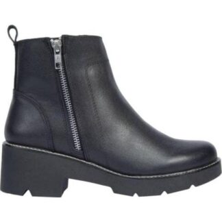 BOTA PIEL VACUNO SUELA TRACK NEGRO VIVIS SHOES