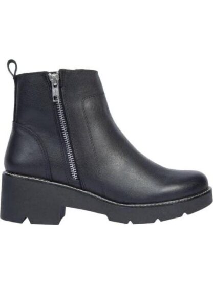BOTA PIEL VACUNO SUELA TRACK NEGRO VIVIS SHOES
