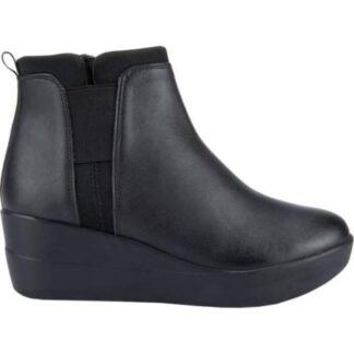 BOTA TACON CUÑA NEGRO MANET